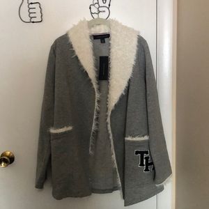NWT Tommy Hilfiger Soft Sherpa Cartigan